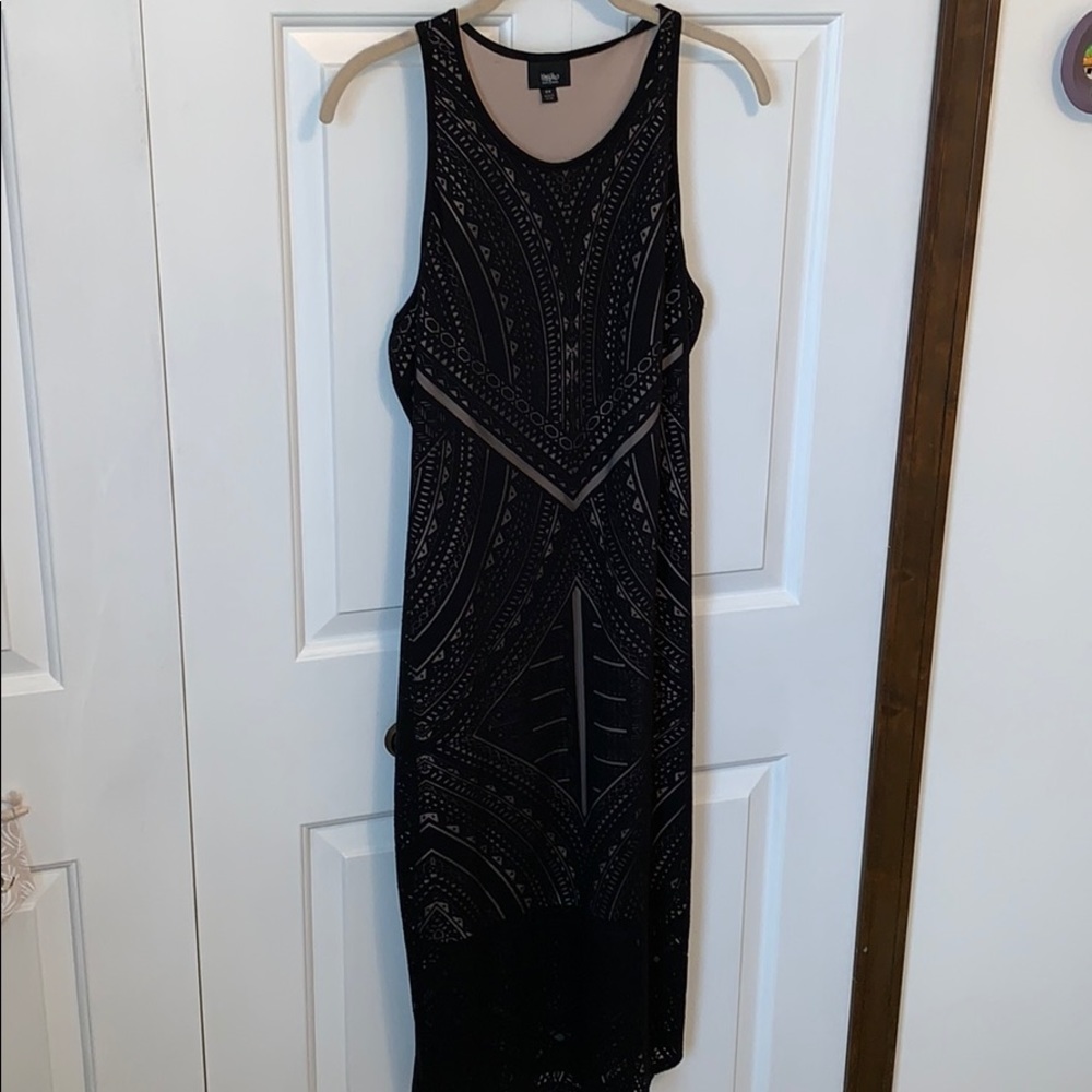 Mini dress, cut out details